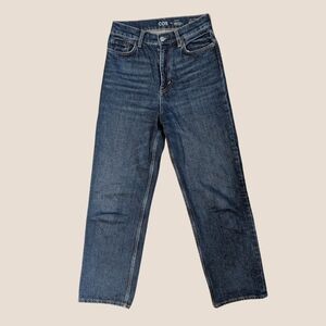 COS STRAIGHT-LEG EXTRA-HIGH RISE JEANS